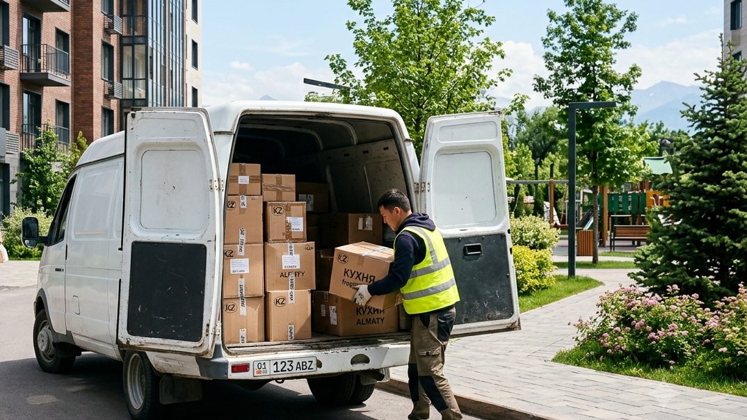 Газель с грузчиками в Шымкенте